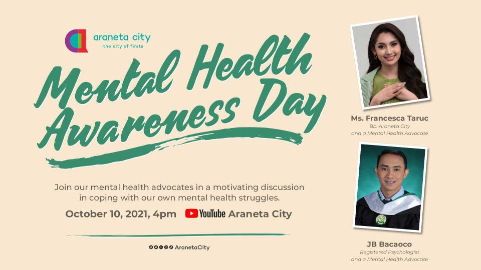 Araneta City tackles mental health struggles, coping mechanisms in virtual talk