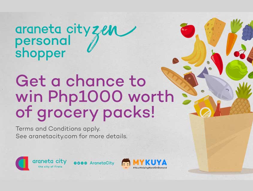 Shop remotely, get lucky with Araneta City-zen Personal Shopper promo